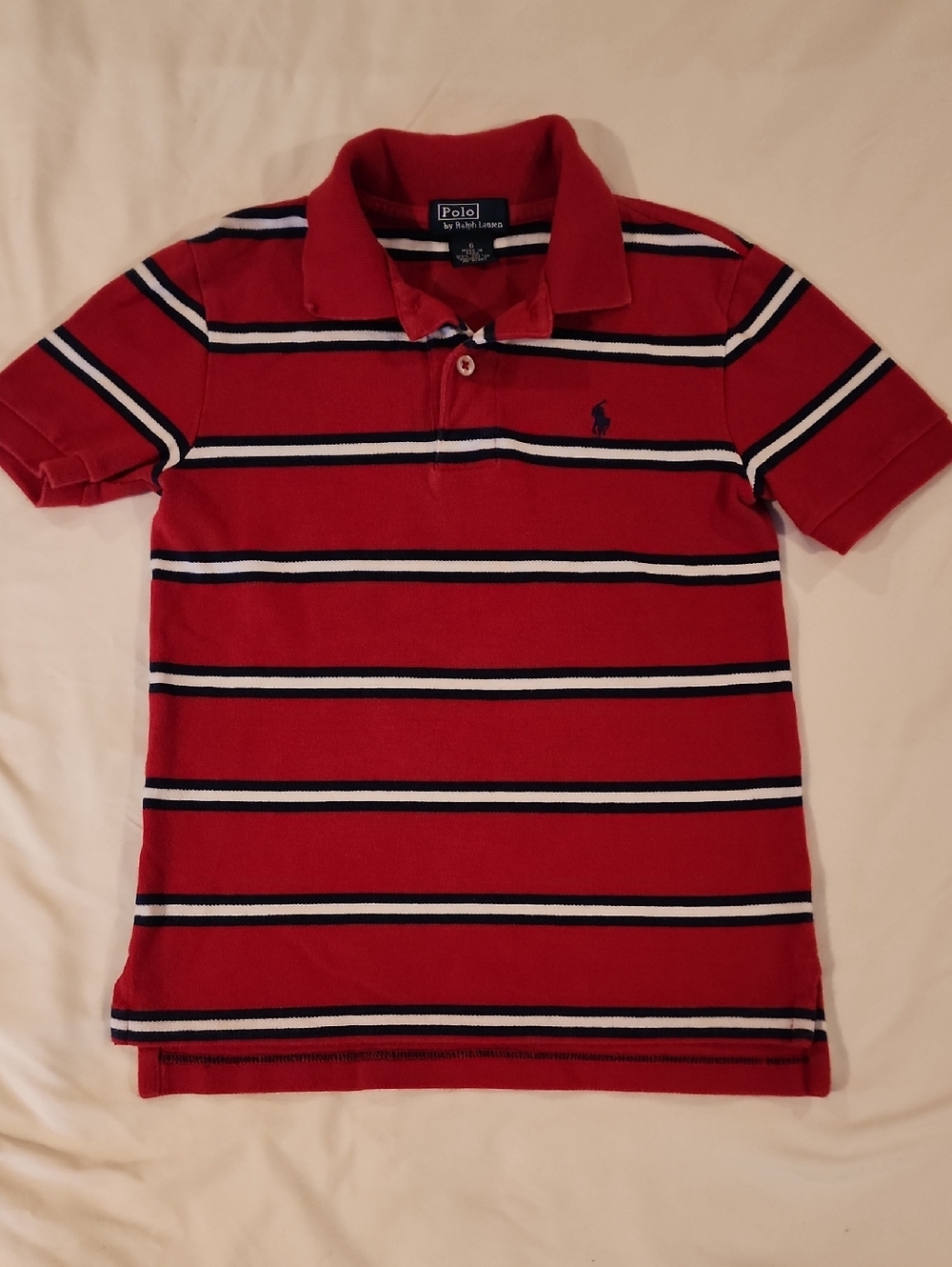 Polo by Ralph Lauren Striped Polo - Size 6